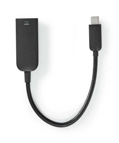 Nedis Ccgb64652bk02 0,2 M Usb Type-C Hdmi Preto