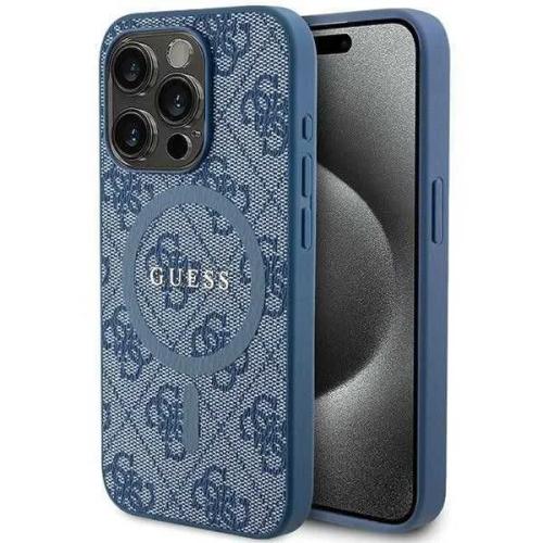 Capa Original Guess Guhmp14xg4gfrb para iPhone 14 Pro Max Azul