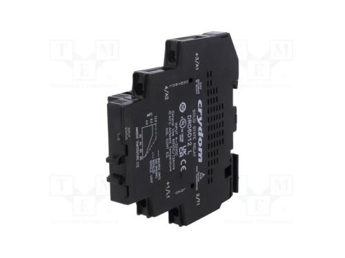 Rel&eacute;: Semicondutores, Ucoma: 4&divide;32vdc, 12a, 1&divide;60vdc, -30&divide;80c, Ip00