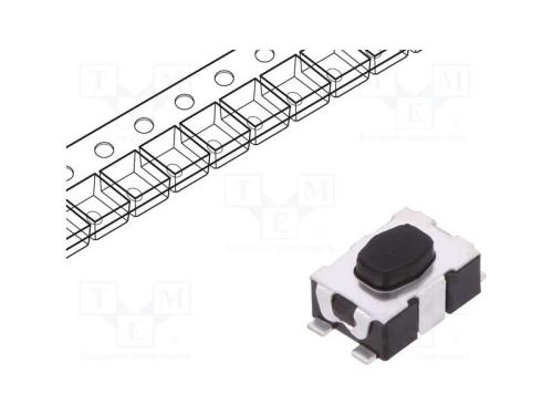 Microinterruptor Tact, Spst-No, Pos: 2, 0,05a/32vdc, Smt, 2n, 2,5mm