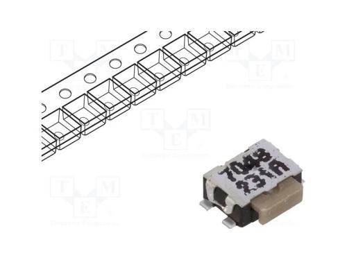 Microinterruptor Tact, Spst-No, Pos: 2, 0,05a/32vdc, Angular,Smt