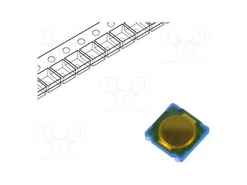 Microinterruptor Tact, Spst-No, Pos: 2, 0,05a/12vdc, Smt, 1,6n