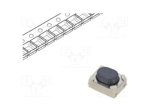 Microinterruptor Tact, Spst-No, Pos: 2, 0,05a/16vdc, Smt, 0,4n