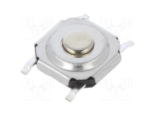 Microinterruptor Tact, Pos: 2, 0,05a/12vdc, Smt, N&atilde;o Disp, 1,5mm
