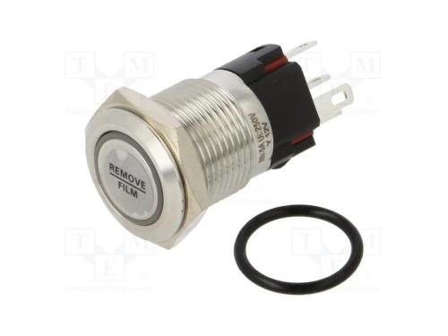 Interruptor: antivandalismo, Pos: 2, SPDT, 0,5A/2.