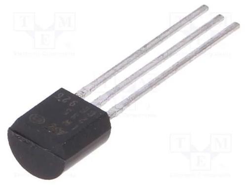 Ic: Sensor de Temperatura; do D&iacute;odo; -40&divide;125&deg;c; To92; Tht