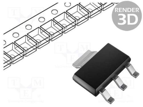 Trans&iacute;stor: P-MOSFET, unipolar, -60V, -1,9A, Idm:.