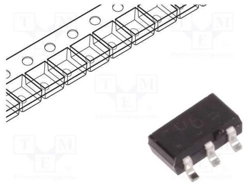 Ic: Digital; Amort.,N&atilde;o Invert&iacute;vel; Ch: 2; Cmos; Smd; Tsop6; 2&divide;6vdc