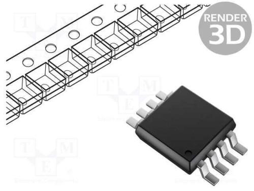 IC: comutador anal&oacute;gico, SPDT, Ch: 1, parallel, M.