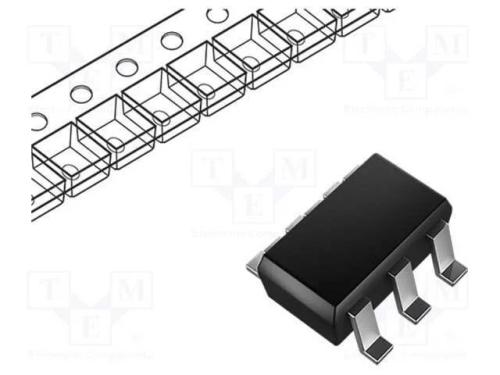 IC: comutador anal&oacute;gico, SPDT, Ch: 1, SC70-6, 1,8.