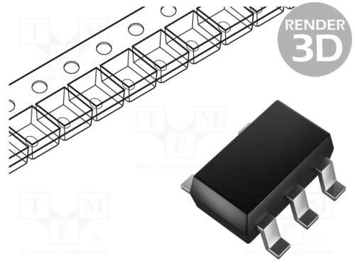 Ic: Estabilizador de Tens&atilde;o; Ldo,Linear,N&atilde;o Regulado; 3,3v; Smd