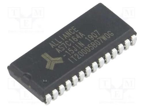 Ic: Mem&oacute;ria Sram; 64kbsram; 8kx8bit; 4,5&divide;5,5v; 15ns; Soj28; 300mils