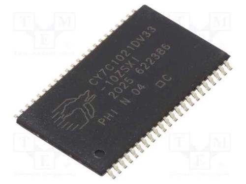 Ic: Mem&oacute;ria Sram; 1mbsram; 64kx16bit; 3&divide;3,6v; 10ns; Tsop44 Ii