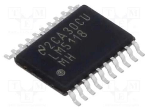 Ic: Pmic; Conversor Dc/Dc; Uent: 3&divide;75vdc; Usai: 3&divide;75vdc; Htssop20
