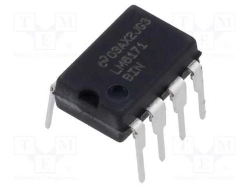 Ic: Amplificador Operacional; 100mhz; Ch: 1; Dip8
