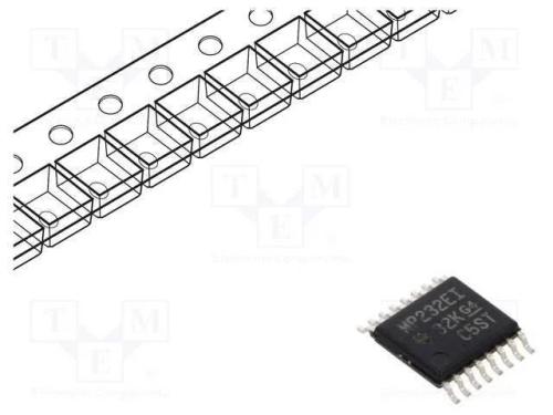 Ic: Interface; Transceptor; Full Duplex,Rs232; 250kbps; Tssop16