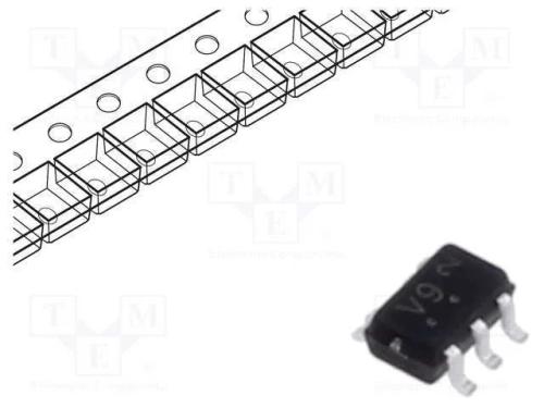 IC: comutador anal&oacute;gico, Ch: 1, SC88A, 2&divide;5,5VDC, .