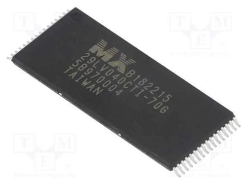 Ic: Mem&oacute;ria Flash; 4mbflash; 512kx8bit; 70ns; Tsop32; Paralelo
