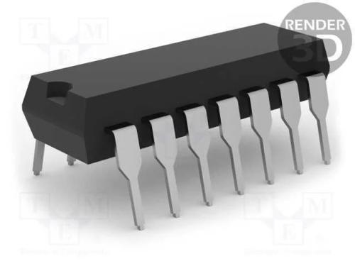 Ic: Digital; Trinco Transparente D; Ch: 8; 4,5&divide;5,5vdc; Tht; Dip20