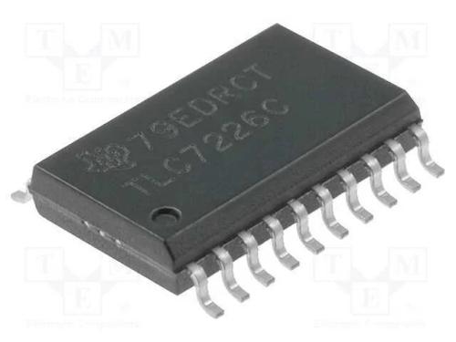 Ic: Conversor D/A; 8bit; 143ksps; Ch: 4; 4,5&divide;5,5v; So20