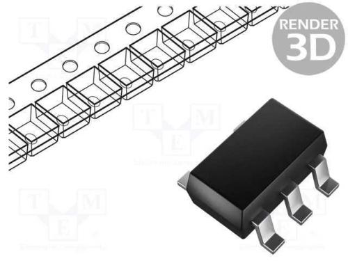 IC: Comparador, low-power, Cmp: 1, 2,2&divide;36V, SMT, .