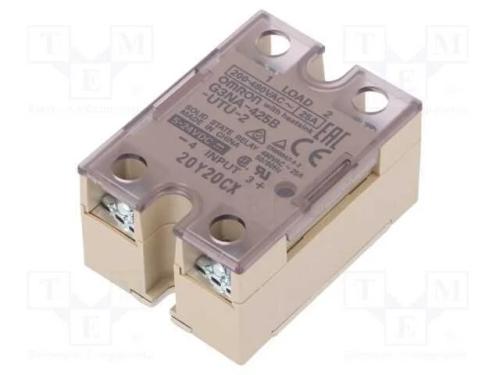 Rel&eacute;: semicondutores, Ucoma: 5&divide;24VDC, 25A, 200&divide;48.