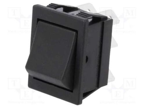 ROCKER, DPDT, Pos: 2, ON-ON, 16A/250VAC, Sa&iacute;: con.