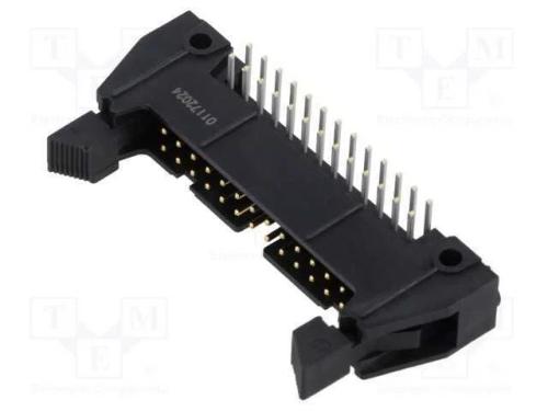 Tomada; Idc; Macho; Pin: 26; Angulares 90&deg;; com Um Ejetor Longo