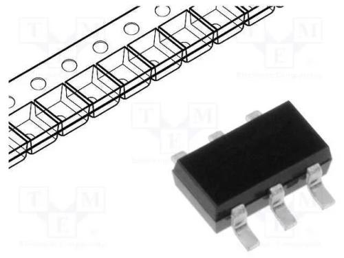 Trans&iacute;stor: Npn X2; Bipolar; 45v; 0,5a; 600mw; Sc74,Sot457,Tsop6