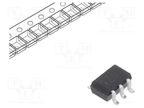 Trans&iacute;stor: N-Mosfet X2; Unipolar; 60v; 200ma; Idm: 1,2a; 420mw