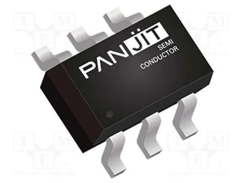 Trans&iacute;stor: N-MOSFET x2, unipolar, 50V, 400mA, Id.