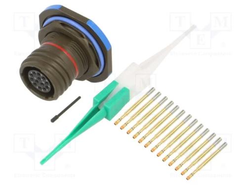 Conector: Militar, Tamanho 11, Mil-Dtl-38999 Series Iii, Tomada