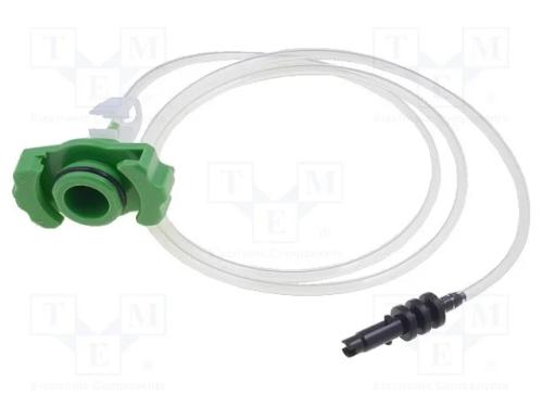 Adaptador para Seringa, 30/55ml, Verde, Sem Silicone, Quantx