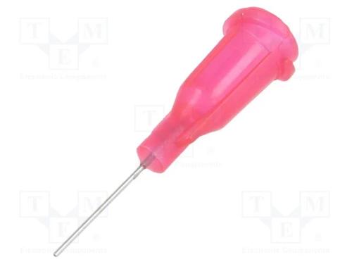 Agulha: em A&ccedil;o, 0,5, Tamanho: 25, Reta, 0,25mm, Montagem: Luer Lock