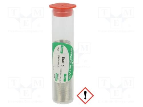 Arame de Solda, Sn99ag0,3cu0,7, 1mm, 16g, Sem Chumbo, Frasco