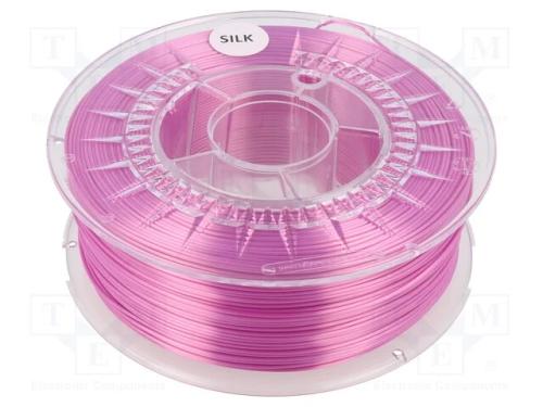 Filamento: SILK, : 1,75mm, cor-de-rosa claro, 225.