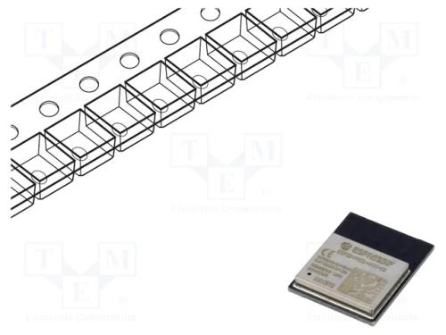 M&oacute;dulo: Iot, Bluetooth Low Energy,Wifi, Pcb, Smd, 13,2x16,6x2,4mm
