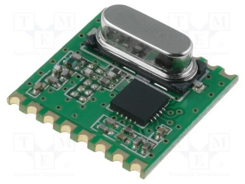 M&oacute;dulo: RF, Transmissor FM, FSK, 433,92MHz, SPI, .