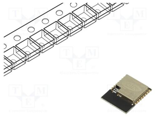 M&oacute;dulo: Bluetooth Low Energy, Gpio,I2c,I2s,Pdm,Spi,Uart, Smd
