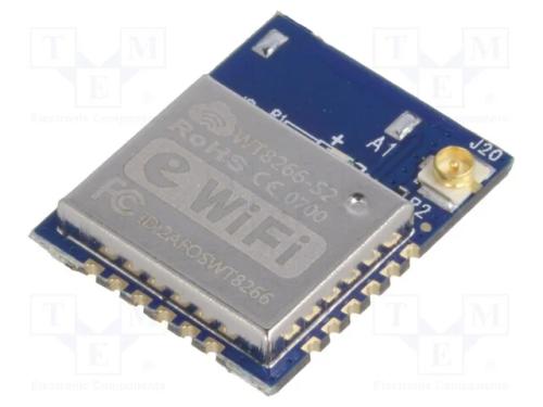 M&oacute;dulo: WiFi, FTP,HTTP,IPv4,TCP,UDP, SMD, 18,6x15.