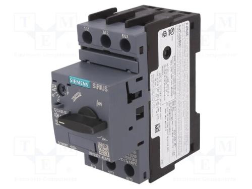 Disjuntor de Motor, 15kw, 220&divide;690vac, para Trilho Din, 3rv2