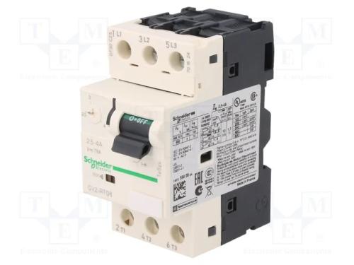 Disjuntor de Motor, 1,1/1,5kw, 230&divide;690vac, para Trilho Din, Ip20