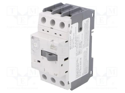 Disjuntor de motor, 15kW, 220&divide;690VAC, para trilho.