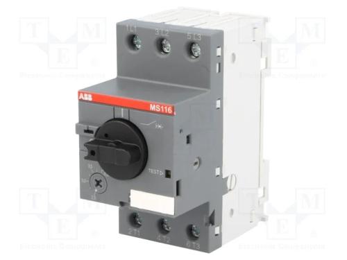 Disjuntor de motor, 1,5kW, 208&divide;690VAC, para trilh.