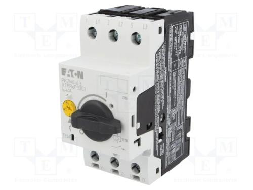 Disjuntor de Motor, 2,2kw, 220&divide;690vac, para Trilho Din, Ip20