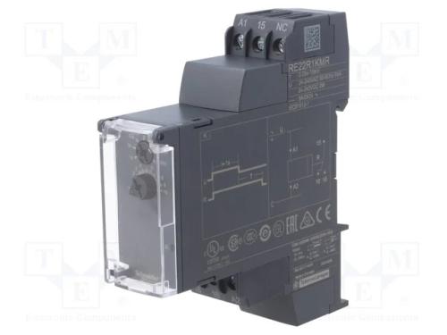 Rel&eacute; Temporizado, 0,05s&divide;10min, Spdt, 250vac/5a, Uten: 24&divide;240vac