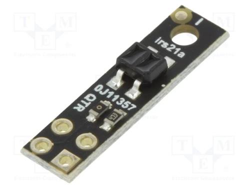 Sensor: Dist&acirc;ncia, Refletivo, 2,9&divide;5,5vdc, Anal&oacute;gico, Ch: 1, 5x20mm