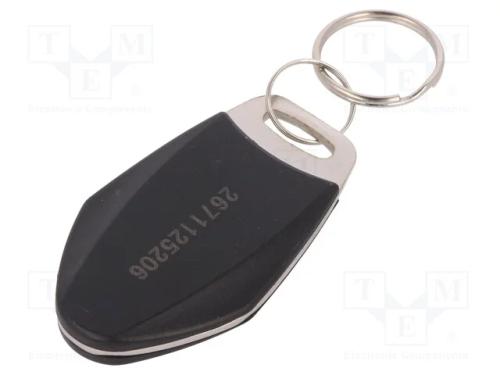 Porta-chaves RFID, ISO/IEC14443-3-A,NTAG2, metal,.