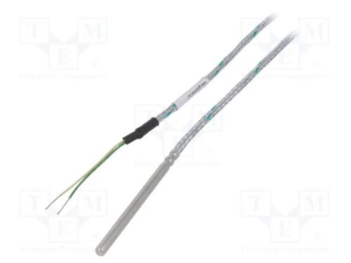 Sensor: temperatura, termopar K, Isolamento: fibr.
