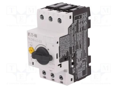 Disjuntor de motor, 2,2kW, 220&divide;690VAC, para trilh.
